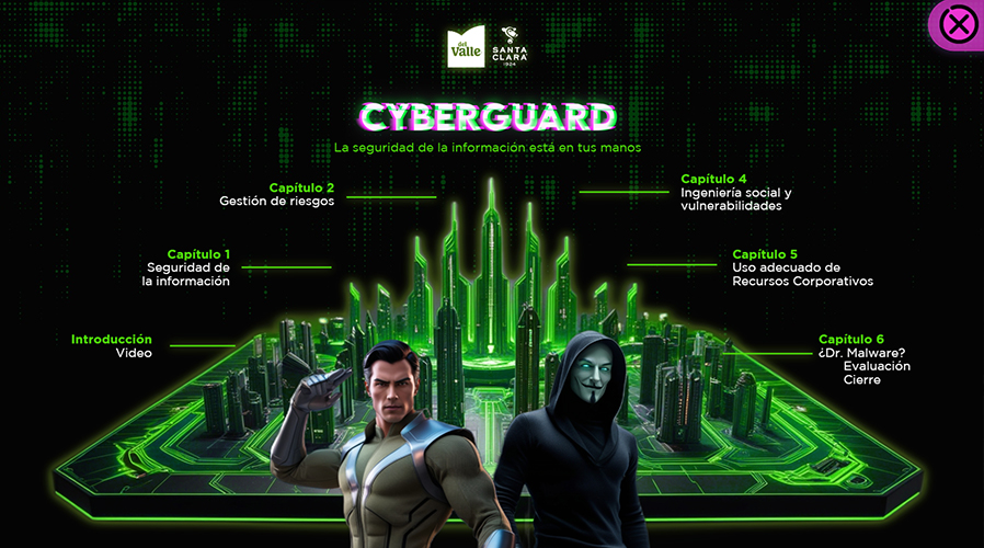 eLearning con storytelling y gamificación - Jugos Del Vale - Santa Clara